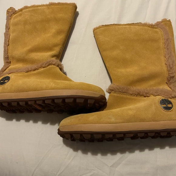 Timberland Shoes - Timberland Women's Yellow Winter Boots